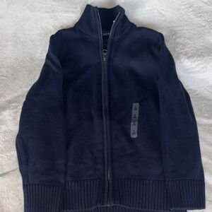 Children's Place Blue Full-Zip Sweater